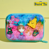Sureto Mini Pouch with 2 pieces Jibbitz and Sling Rainbow
