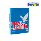 Finest Bond Paper Substance 16 Per Ream 500 Sheets