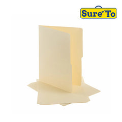 Folder Cream 14 Point U.S. Size 8.5 x 11" and 8.5 x 14" Per Piece