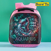 Sureto LED Bag Backpack Nylon Pink and Black