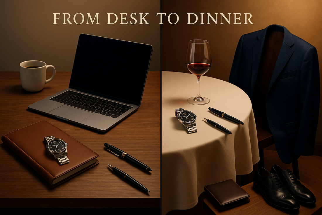 From Desk to Dinner: 5 Essentials That Make You Look Sharp and Stay Productive