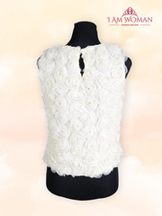 Off-White 3D Rose Top