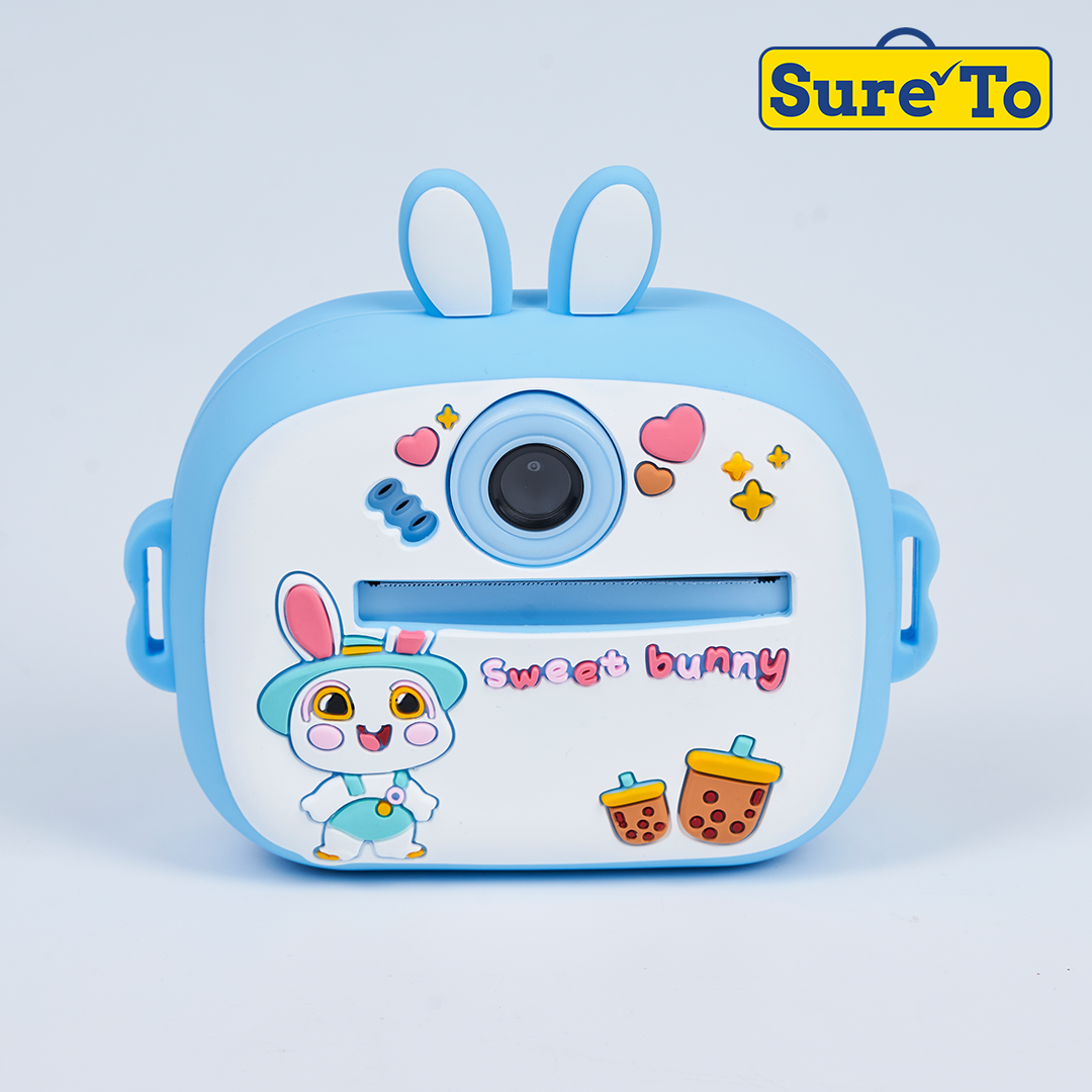 Digital Mini Camera Sweet Bunny Blue
