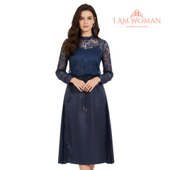 I Am Woman Navy Blue Tulle Skirt