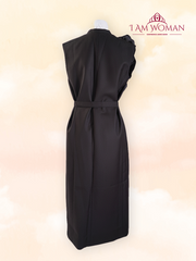 Black Cocktail Long Dress