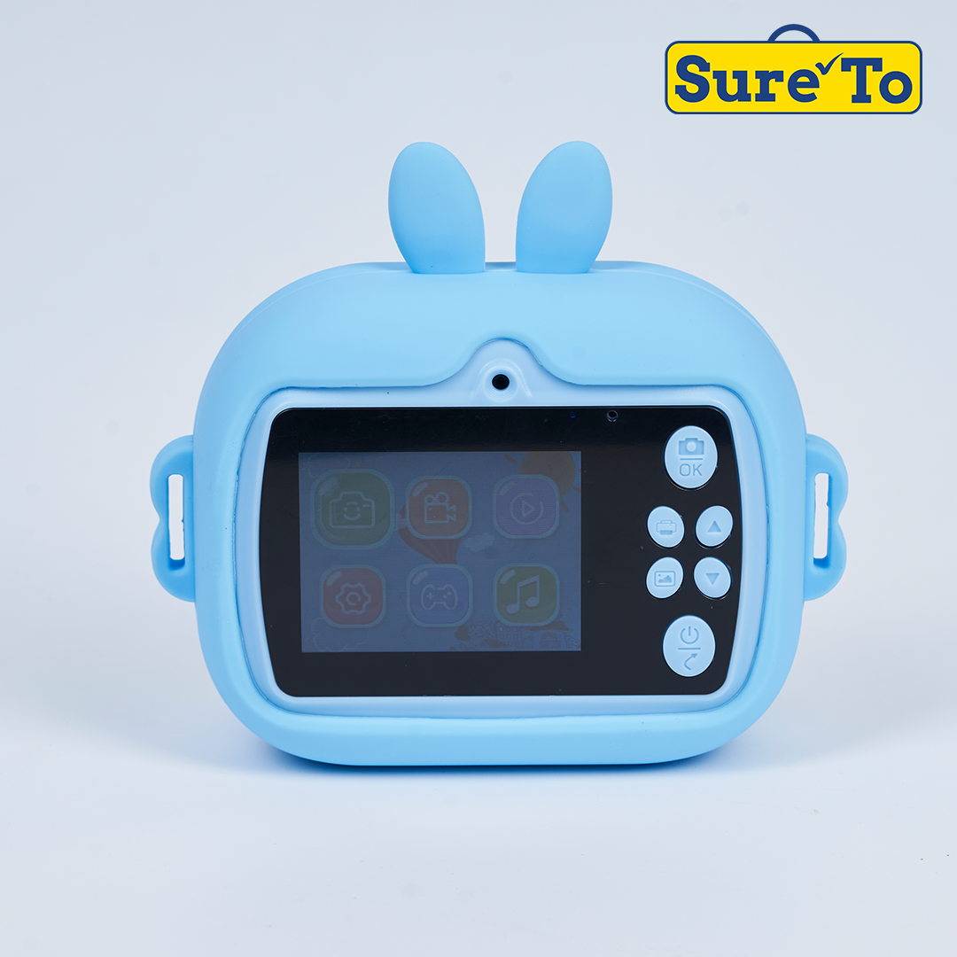 Digital Mini Camera Sweet Bunny Blue