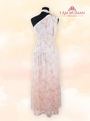 Pink Tiered Maxi Dress