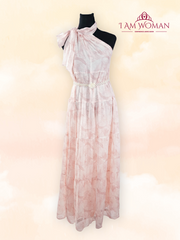 Pink Tiered Maxi Dress
