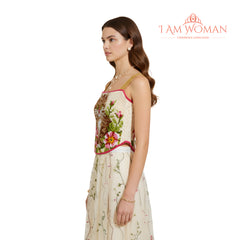 I Am Woman Kitten Tapestry Top