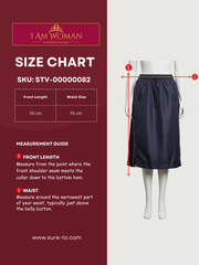 Navy Blue Tulle Skirt