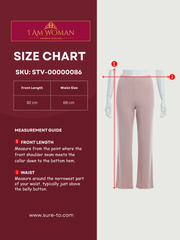 Old Rose Wide-Leg Trousers