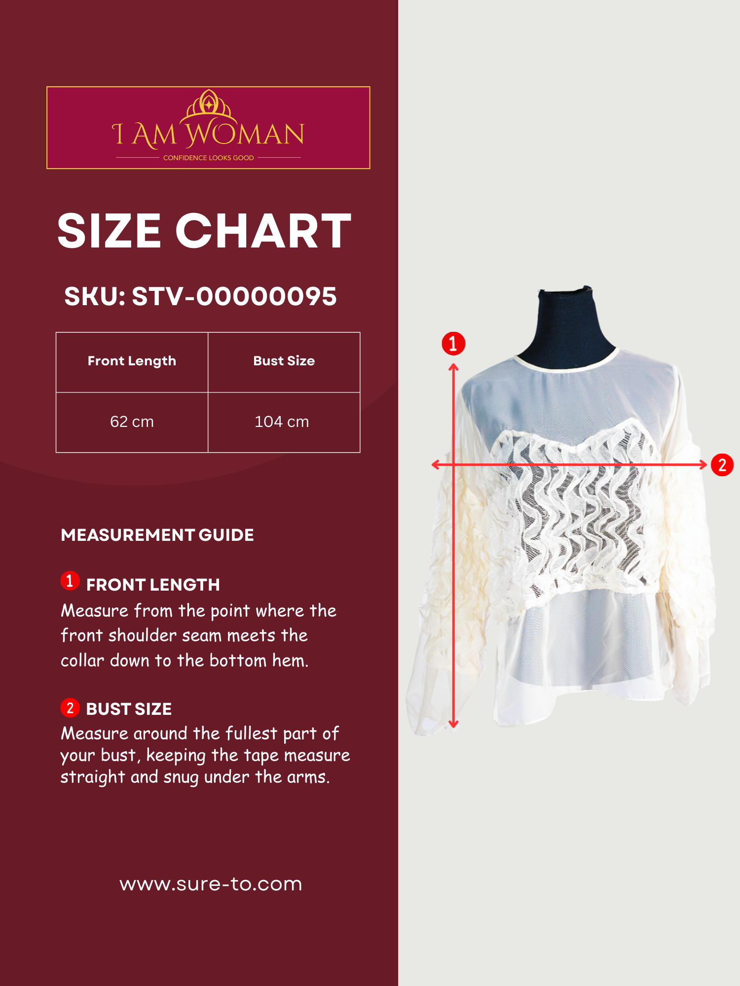 Off-White Ruffled Blouse