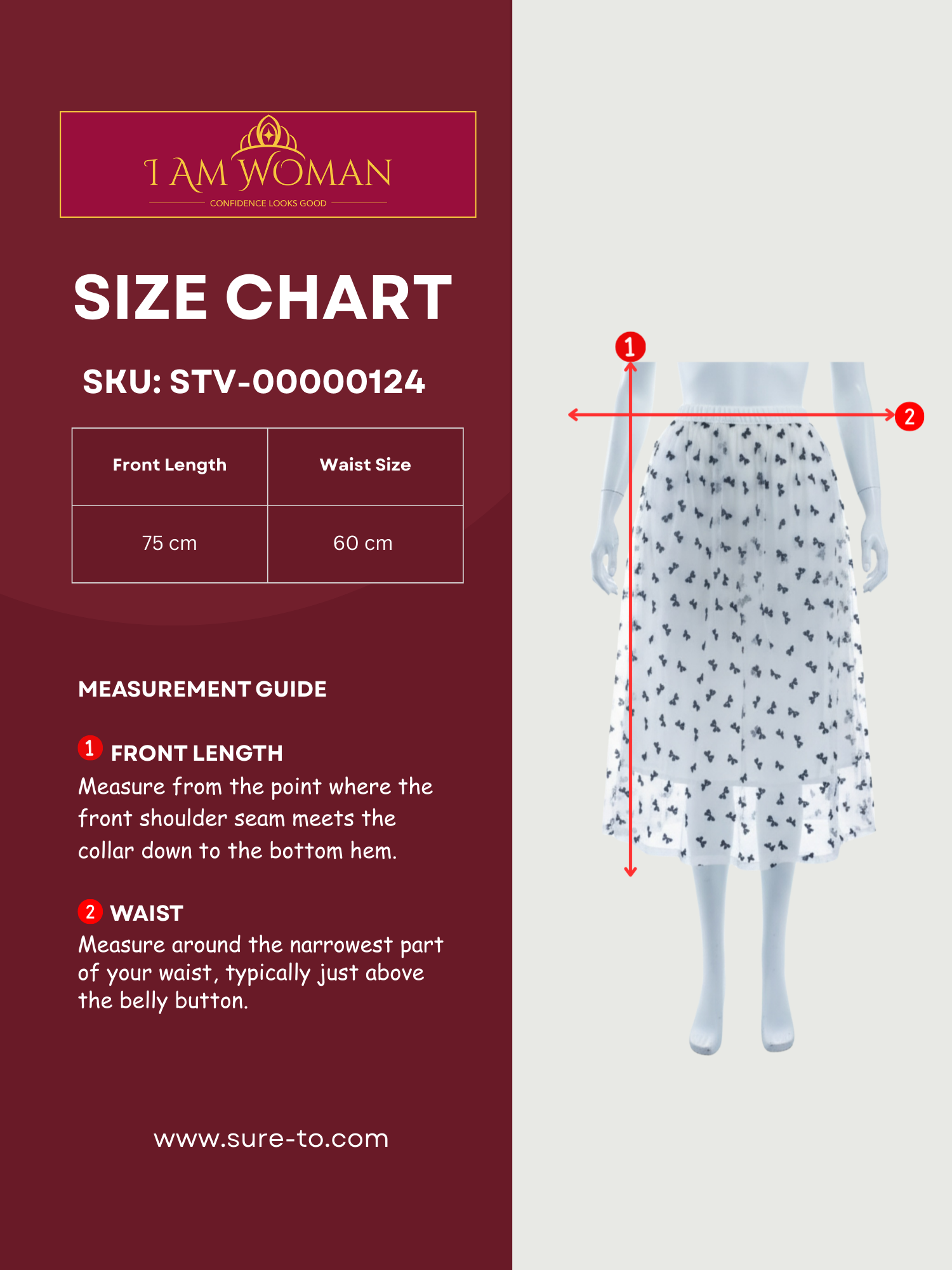 Off-White Tulle Skirt with Black Bows Print