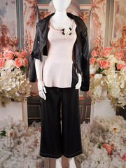 Black Wide Leg Trousers