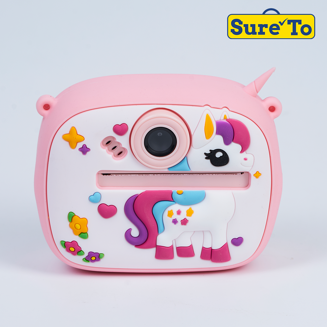 Digital Mini Camera Unicorn Pink