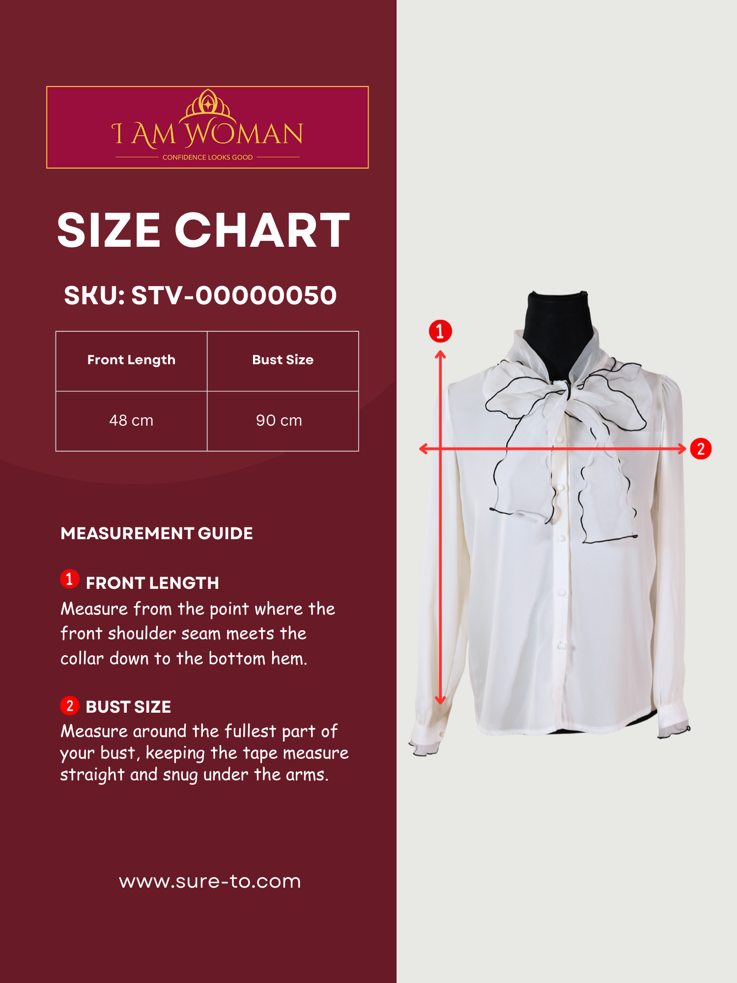 White Blouse with Black Line Bow Detail