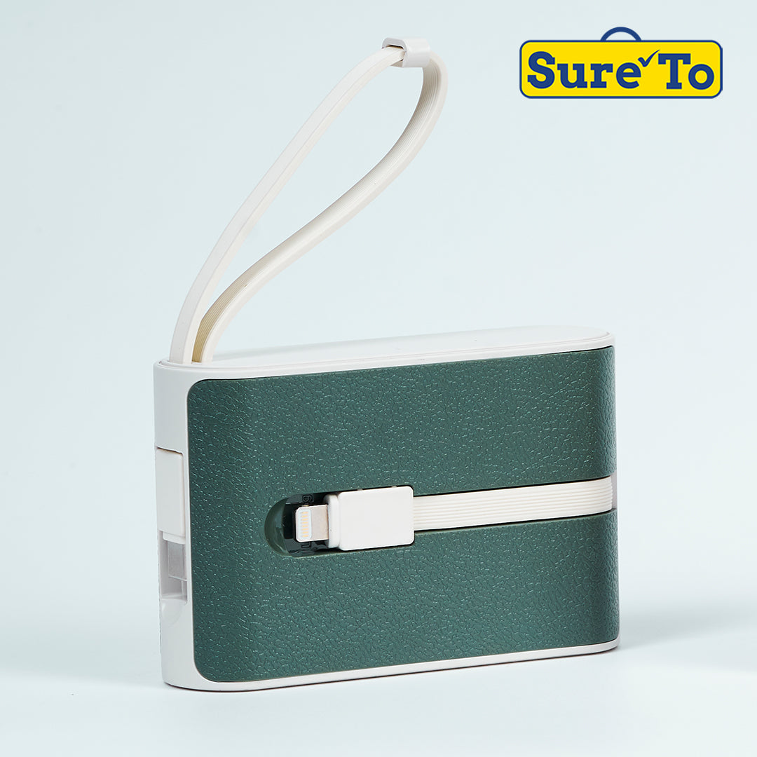 Sureto Powerbank 10000mAh P08 Green Mini Camera Design