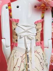 Sunflower Embroidered Cropped Top