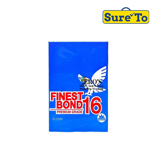 Finest Bond Paper Substance 16 Per Ream 500 Sheets