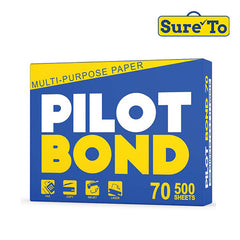 Pilot Bond Paper Substance 20 Per Ream 500 Sheets