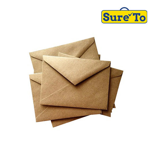 Envelope Document Brown 9 x 12 and 10 x 15 Per Piece