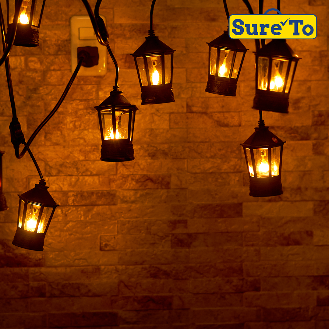 Sureto LED Lighting String Light Set Lamp Shape (with box)