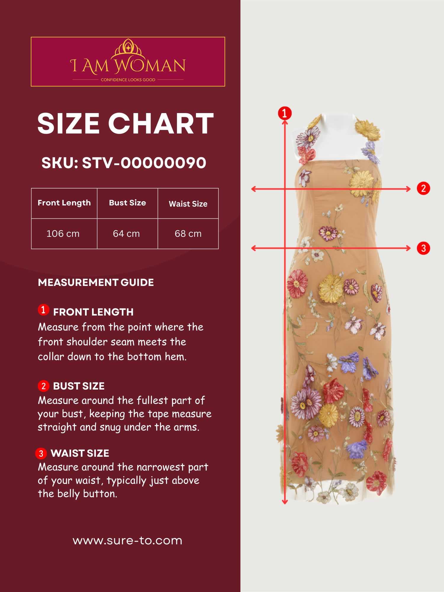 I Am Woman Beige Floral Maxi Dress
