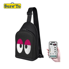 Sureto LED Bodybag Nylon Plain Black