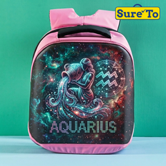 Sureto LED Bag Backpack Nylon Pink and Black